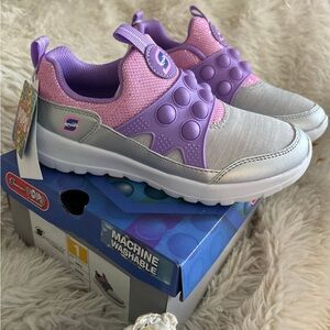 Skechers Kids' Purple and Silver Shoes